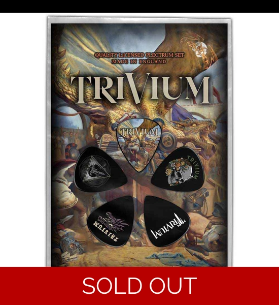 Trivium - Court Of The Dragon 5 PC Guitar Picks
